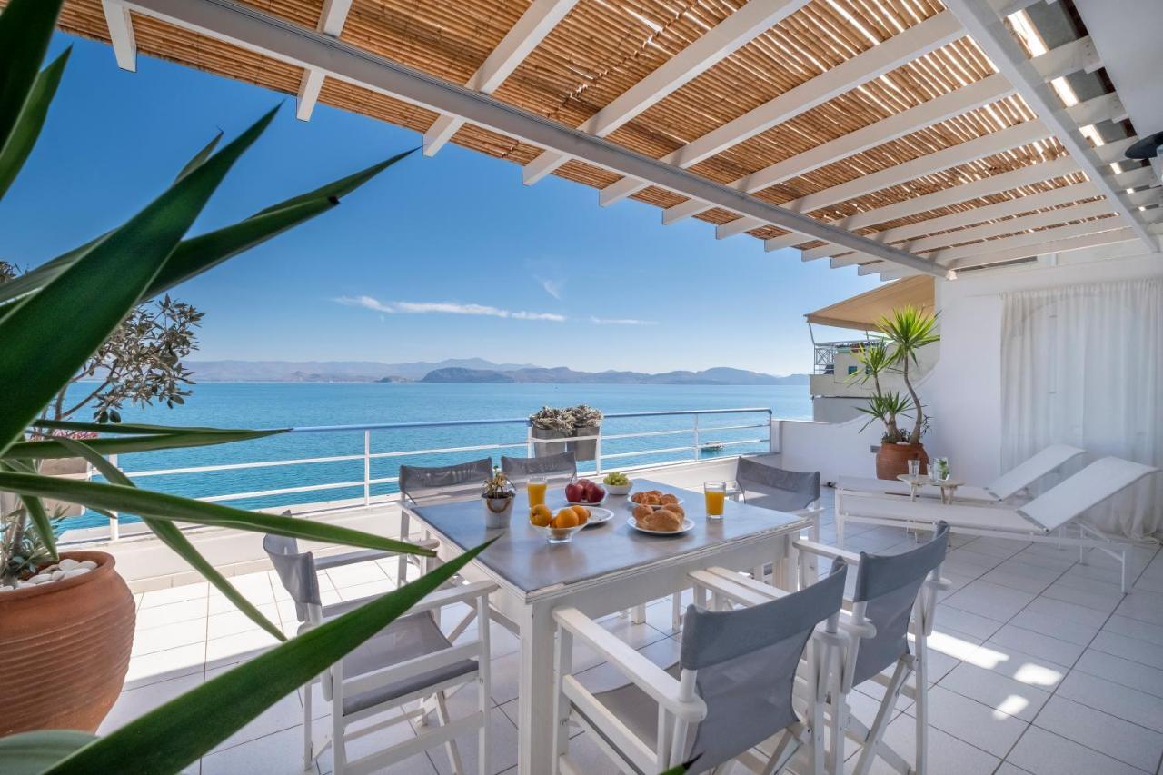 Meli Apartments & Villas Kiveri Luaran gambar